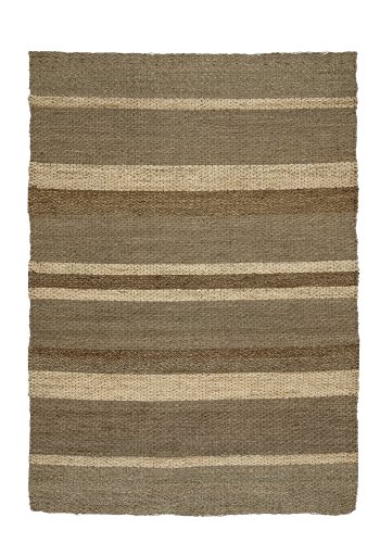 BLOOMINGVILLE Felex Teppich, rechteckig - natrliche Algen und Maishlsen (260x180)