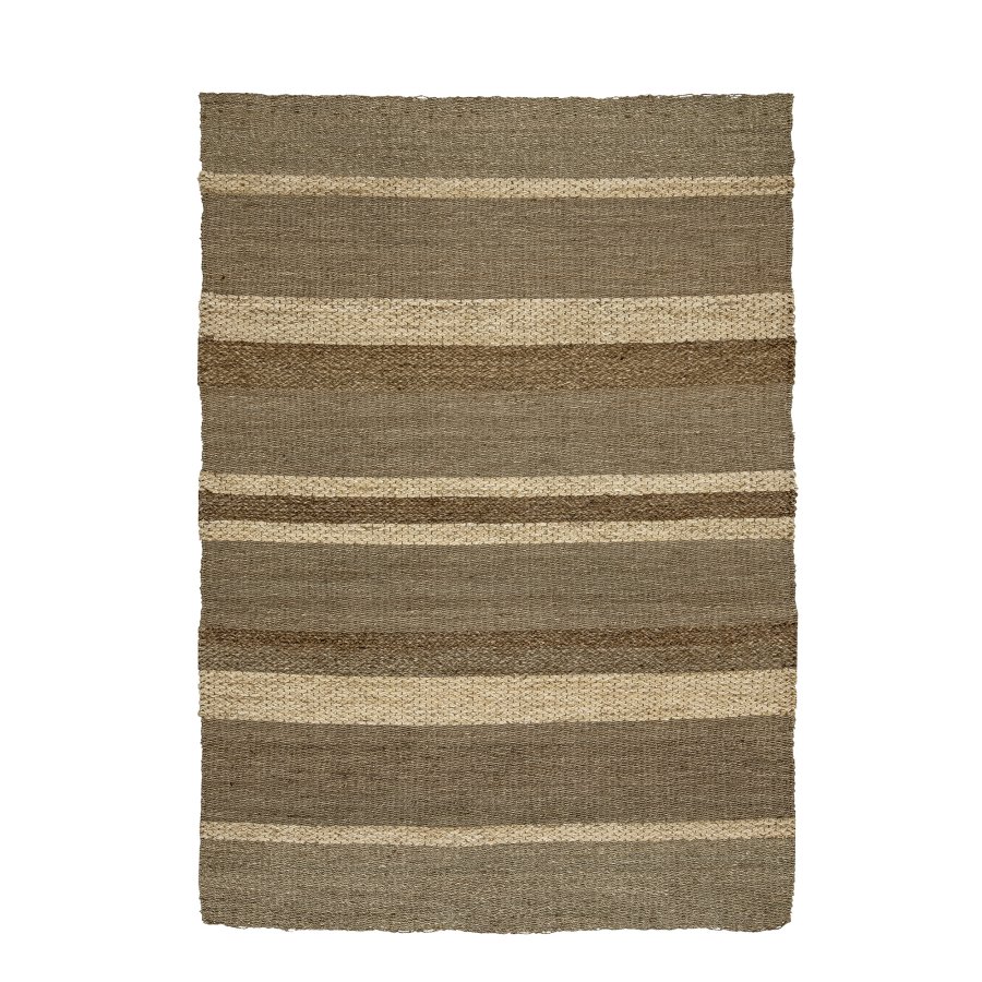 BLOOMINGVILLE Felex Teppich, rechteckig - natrliche Algen und Maishlsen (260x180)