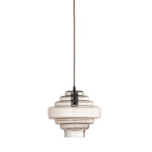 CREATIVE COLLECTION Ilua loftlampe - brun glas (D27xH23)