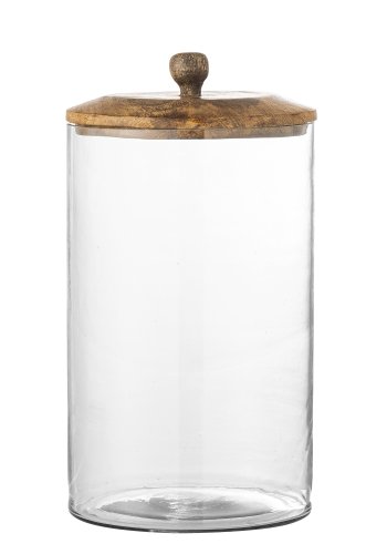 CREATIVE COLLECTION Mariola Glas mit Deckel, transparent, Glas