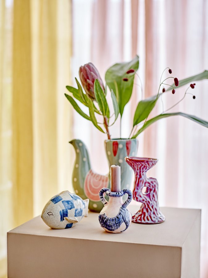 BLOOMINGVILLE Trudy Vase, Grnn, Steinty