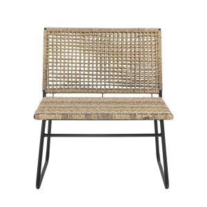 BLOOMINGVILLE Vallone udendrs loungestol - natur polyrattan og metal