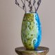 CREATIVE COLLECTION Kalian Vase, Blau, Glas
