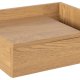 ACT NORDIC Ashlan Wand-Nachttisch, mit 1 Schublade, umkehrbar – natürliches Wildeichenpapier MDF (40x32)