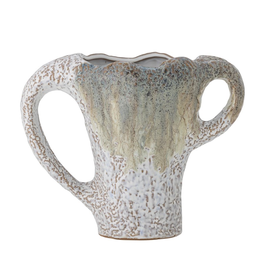 BLOOMINGVILLE Ledger Vas, Grn, Stengods