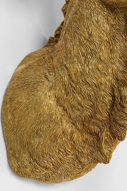 KARE DESIGN Animal Goat vglampe - guld polyresin og aluminium