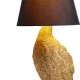 KARE DESIGN Animal Duck bordslampa - svart bomull och guld polyresin
