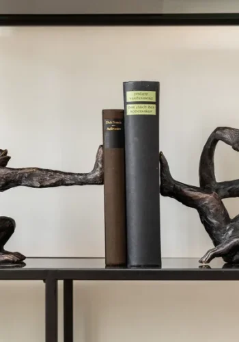 KARE DESIGN Monkey boksttte - svart polyresin (sett med 2)