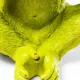 KARE DESIGN Monkey Iwazaru sparebsse - lime grn polyresin (H:35)
