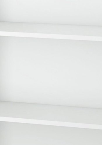 TVILUM Basic hylde - hvid, bred (st af 2)(H:1,8cm x75,4cm x 26,45cm)