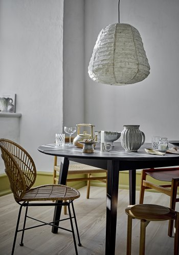 BLOOMINGVILLE Peron spisebord, svart, FSC 100%, eik