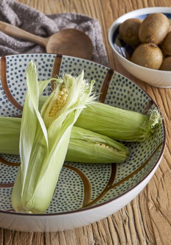 BLOOMINGVILLE Heikki skl, brun, steinty, D32xH9 cm