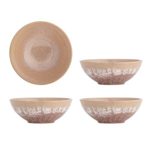 CREATIVE COLLECTION Darlene skl - rosa stentj (D20,5xH7,5) (st af 4)