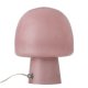 BLOOMINGVILLE Paddy Bordlampe, Rosa, Glas (D20xH26,5 cm)