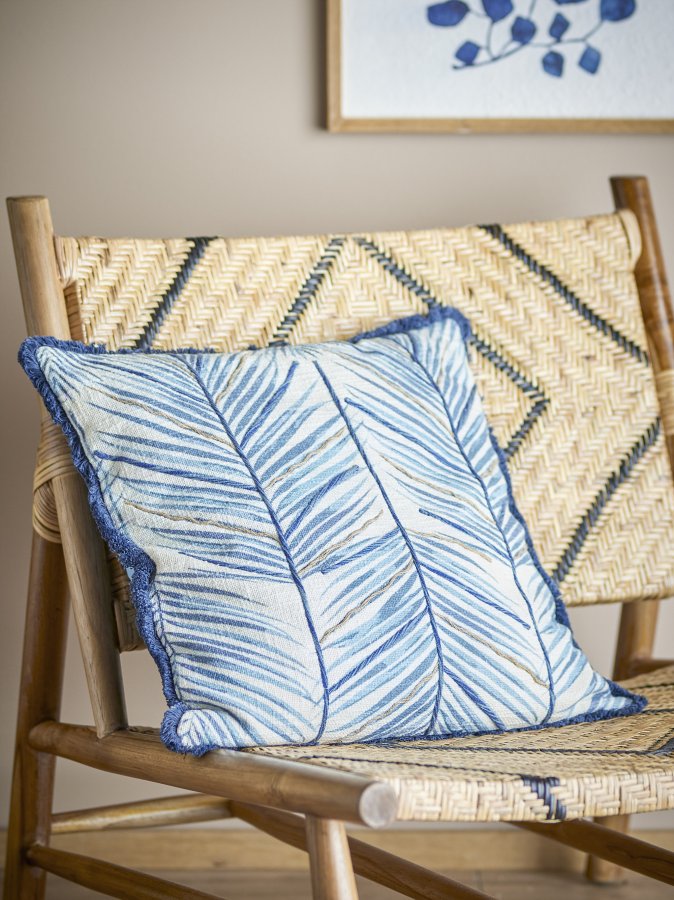 CREATIVE COLLECTION Laval Kissen, Blau, Baumwolle (L50xB50 cm)