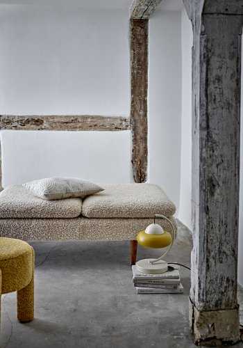 BLOOMINGVILLE Bruno Hocker, Gelb, Polyester (T42xH43 cm)