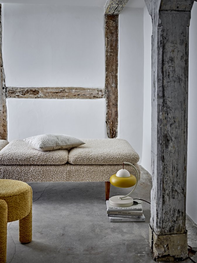 BLOOMINGVILLE Bruno Hocker, Gelb, Polyester (T42xH43 cm)