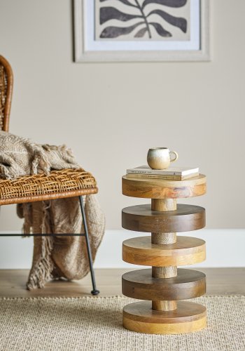 BLOOMINGVILLE Franka sidebord, brunt, FSC 100% Mango