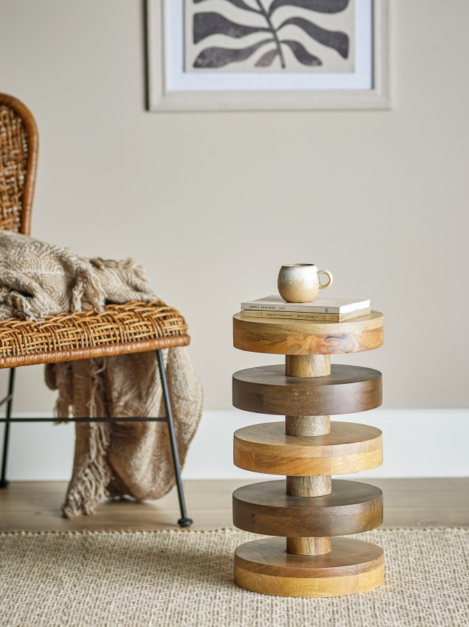 BLOOMINGVILLE Franka sidebord, brunt, FSC 100% Mango