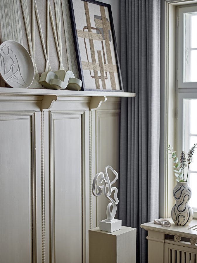 BLOOMINGVILLE Nicola vase - svart steinty