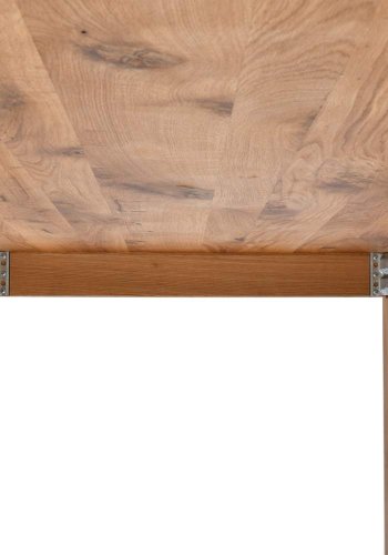 Rektangulrt Sam spisebord med rett kant - massiv eik, oljet (200x90)