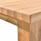 Rektangulrt Sam spisebord med rett kant - massiv eik, oljet (200x90)