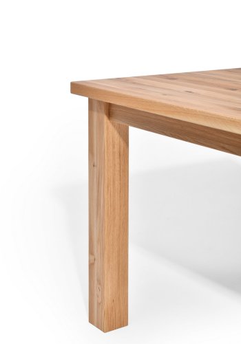 Rektangulrt Sam spisebord - solid brstet eik, oljet (200x90)