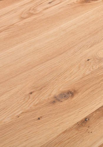 Rektangulrt Sam spisebord - solid brstet eik, oljet (200x90)