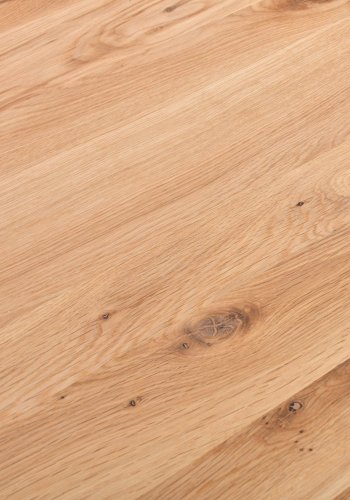 Rektangulrt Sam spisebord med naturlig kant - massiv eik, oljet (200x90)