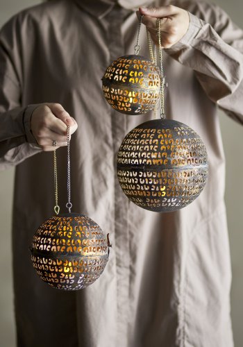 BLOOMINGVILLE Lumie Deco, messing, metall