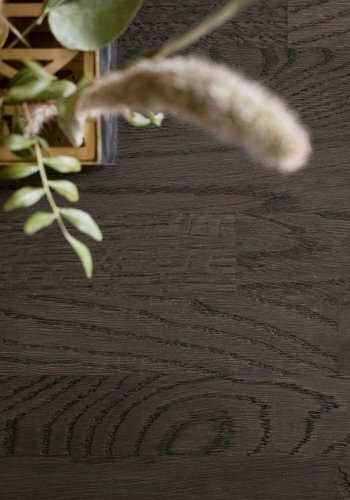 ROWICO Brooklyn sofabord - rget eg m. 1 hylde (130x75)