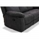 Boston Relaxsofa 3-Sitzer, grauer Stoff