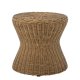 BLOOMINGVILLE Roccas Outdoor-Couchtisch, rund – braunes Polyrattan (53)