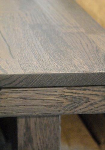 ROWICO Brooklyn spisebord - rget eg m. udtrk (220x95)