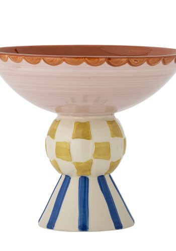 BLOOMINGVILLE Bob Tafelaufsatz, Rosa, Steingut (T23,5xH21 cm)