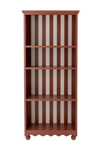 BLOOMINGVILLE Sasha Schrank, Rot, MDF (L66xH151,5xB32 cm)