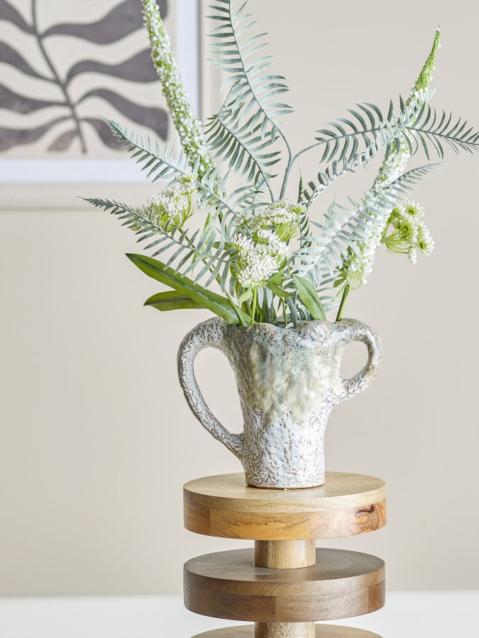 BLOOMINGVILLE Ledger Vas, Grn, Stengods