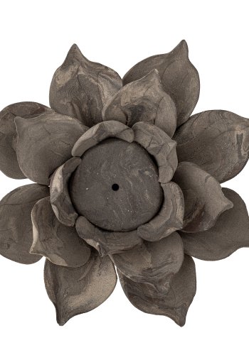 KREATIV KOLLEKSJON Eira telysholder, brun, steinty