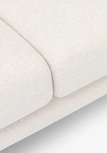 KARE DESIGN Amalfi Cream 2 pers. sofa - creme polyester og sort stl