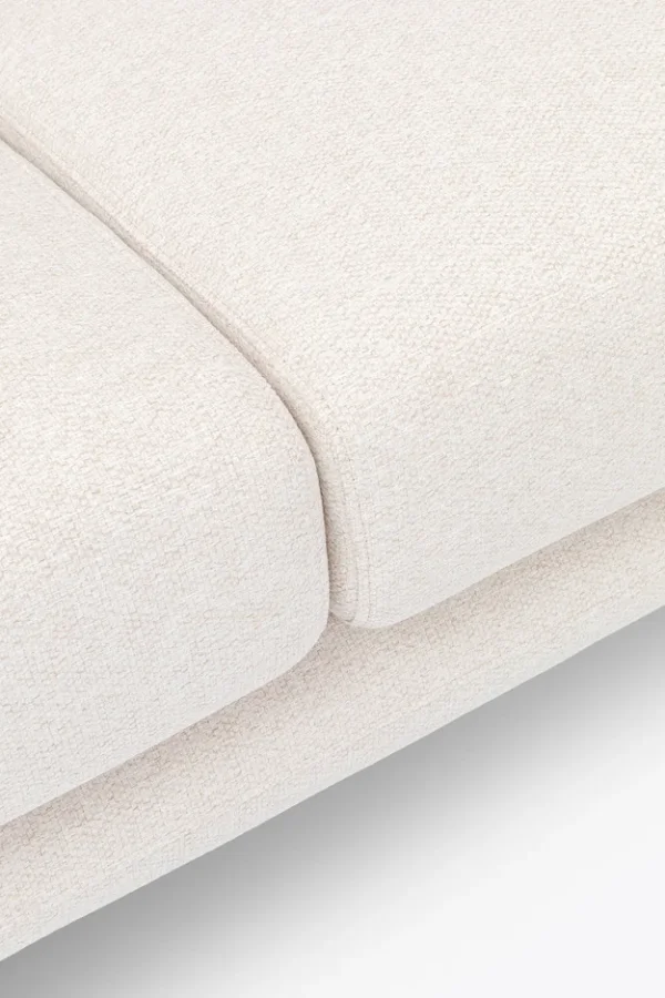 KARE DESIGN Amalfi Cream 2 pers. sofa - creme polyester og sort stl