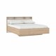 TVILUM Ikast Bett 160x200, Jackson Hickory / Weiß, 169,8 x 216 x 0.97 cm