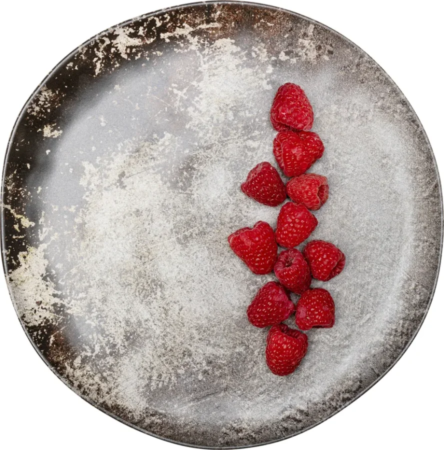 KARE DESIGN Savanne desserttallerken, kologisk - brun/gr matt keramikk (20)