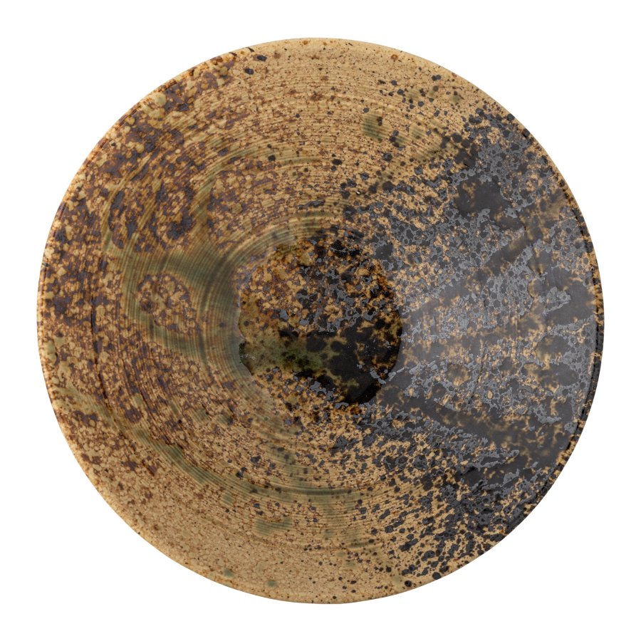 CREATIVE COLLECTION Larken serveringsfat, svart, steinty