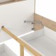TVILUM Ikast Bett mit 2 Schubladen 160x200, Jackson Hickory / Weiß, 169,8 x 216 x 96,8 cm