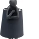KARE DESIGN Animal Rabbit bordlampe - sort hr og polyresin/stl