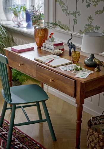 CREATIVE COLLECTION Loa bordlampe, grnn, steinty