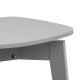 ACT NORDIC Roxby Esszimmerstuhl - hellgraues MDF und hellgraues Gummibaumholz