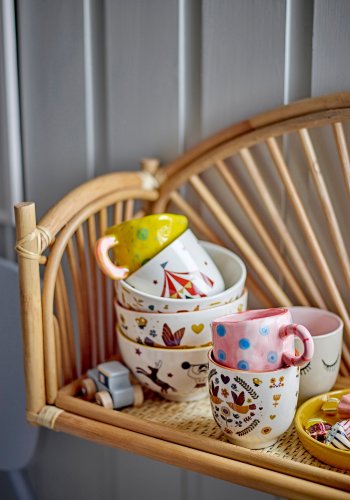 BLOOMINGVILLE MINI Nini Tasse, Gelb, Steinzeug