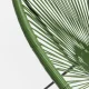 KARE DESIGN Acapulco Green lnestol/havestol - grn polyethylen og stl