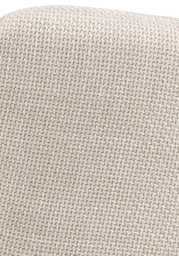 ACT NORDIC Laura spisebordsstol, m. armln og drejefunktion - beige stof og sort stl